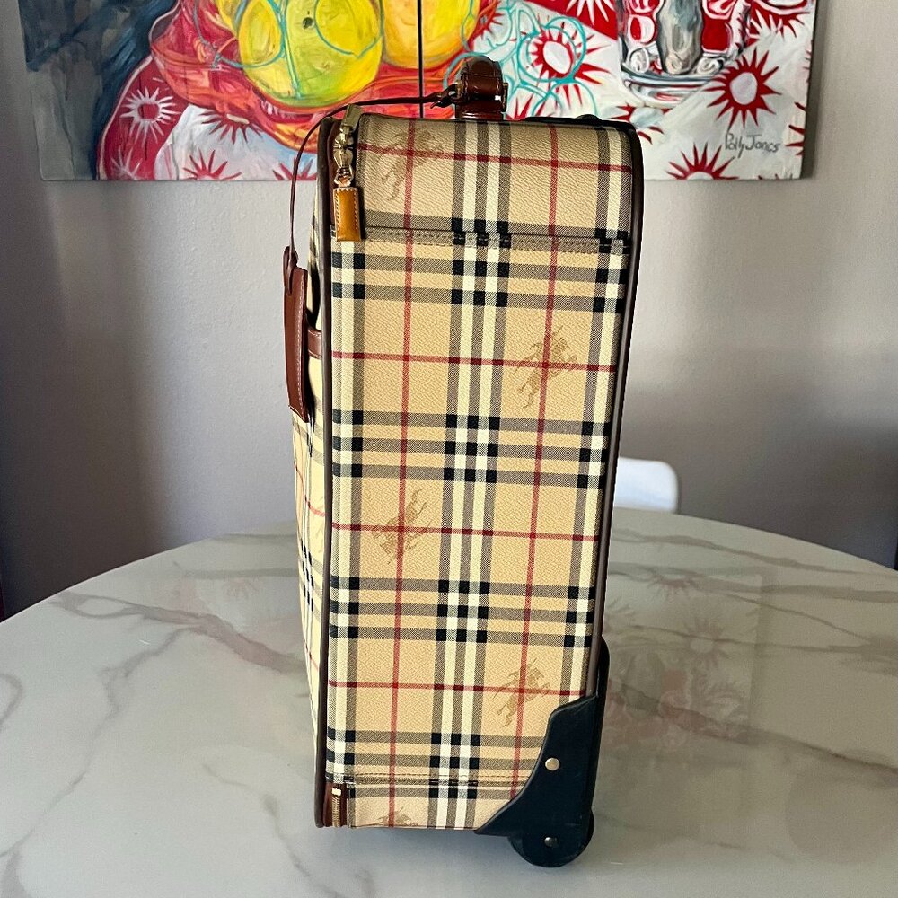 Burberry Haymarket Check Vintage Suitcase - Picture 4 of 13
